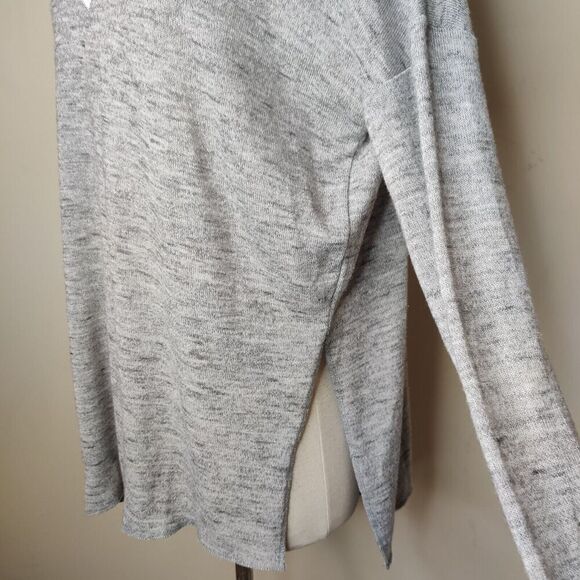 Wilfred V Neck Sweater Asymmetric Hem Side Slits - Picture 6 of 10